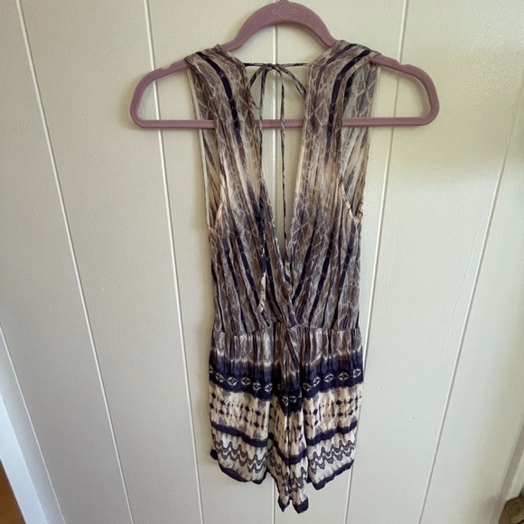 Cookies Navy/Purple Romper size medium. - Picture 9 of 9
